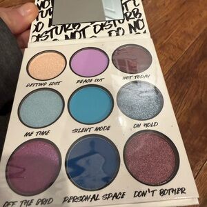 BH Cosmetics Do Not Disturb Eyeshadow Palette – Purple, Blue & Teal Shades